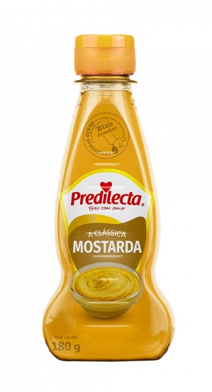 MOSTARDA PREDILECTA BISNAGA 180G 