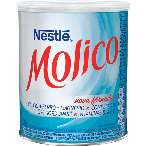 LEITE EM PO LATA MOLICO DESNATADO 280G