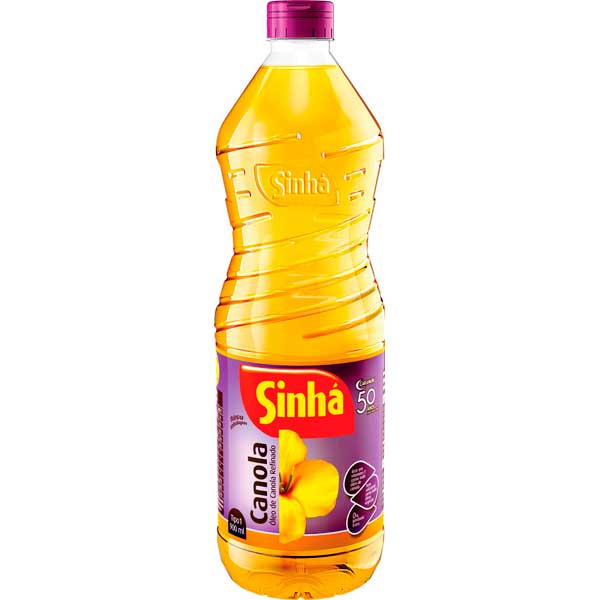 OLEO DE CANOLA PETY 900ML SINHA 