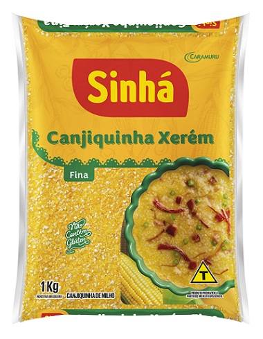 CANJIQUINHA DE MILHO FINA SINHA 1KG