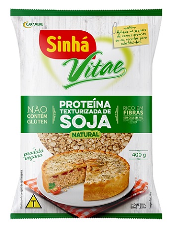 PROTEINA SOJA SINHA VITAE 400G NATURAL 