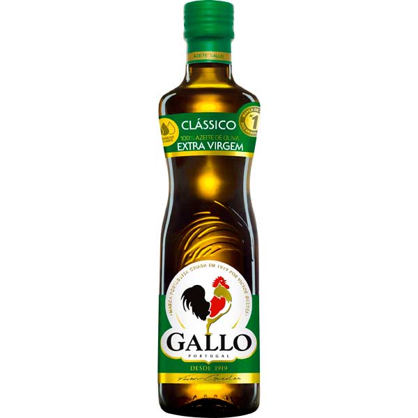 AZEITE VIDRO 500ML GALLO EXTRA VIRGEM