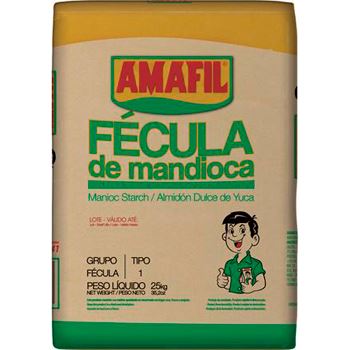 FÉCULA DE MANDIOCA  25KG AMAFIL 