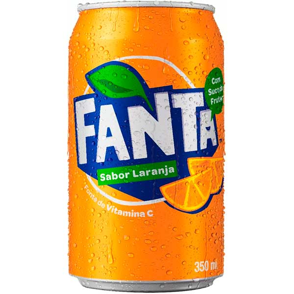REFRIGERANTE LATA 350ML FANTA LARANJA REFRIGERANTE LATA 350ML FANTA LARANJA