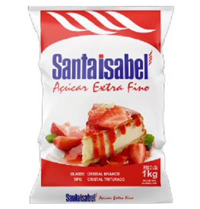 AÇÚCAR EXTRA FINO SANTA ISABEL 1KG AÇÚCAR EXTRA FINO SANTA ISABEL 1KG