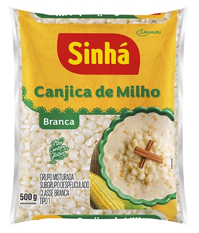 CANJICA BRANCA SINHA 500G