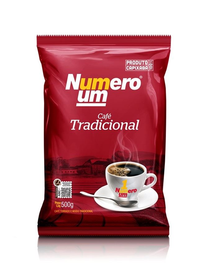 CAFÉ EM PÓ PACOTE 500G NÚMERO UM TRADICIONAL