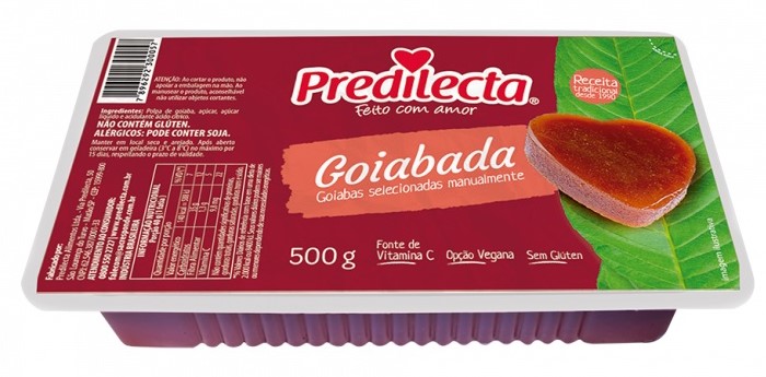 GOIABADA PREDILECTA BANDEJA 500G