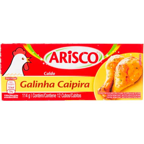 CALDO ARISCO 114G GALINHA CAIPIRA