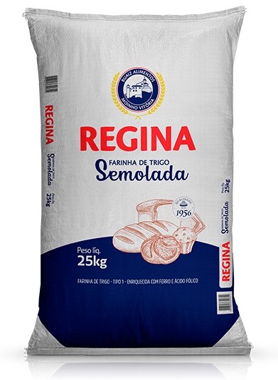 TRIGO 25KG PANIFICAÇÃO REGINA SEMOLADO