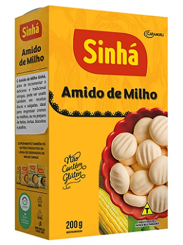 AMIDO DE MILHO SINHÁ CX 200G  