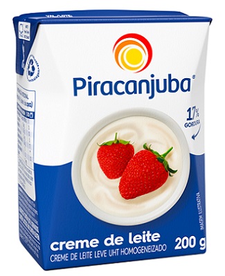 CREME DE LEITE TP  200G PIRACANJUBA 17%G 