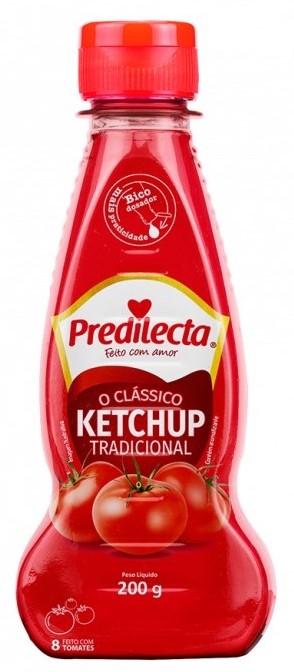 CATCHUP PREDILECTA BISNAGA 200G TRADICIONAL