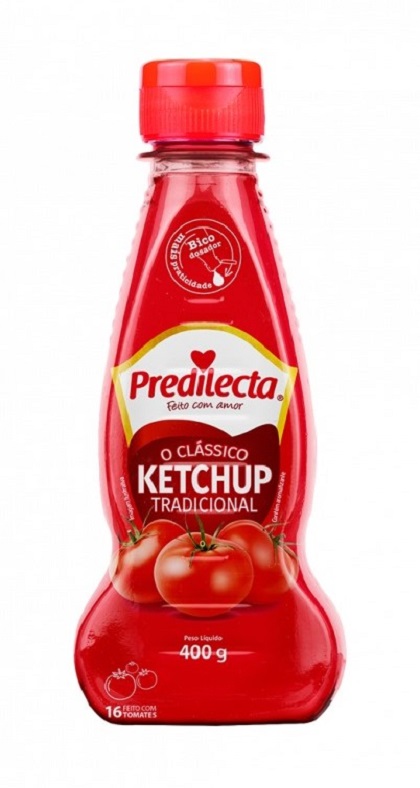 CATCHUP PREDILECTA BISNAGA 400G TRADICIONAL