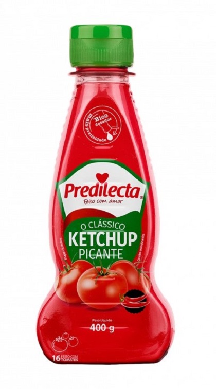 CATCHUP PREDILECTA BISNAGA 400G PICANTE