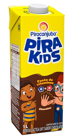 BEBIDA LACTEA PIRAKIDS 1L ACHOCOLATADO