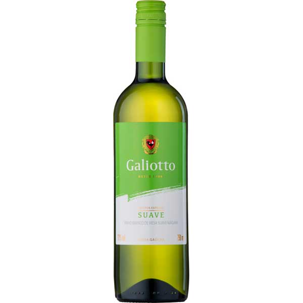 VINHO GALIOTTO 750ML BRANCO SUAVE NIAGAR