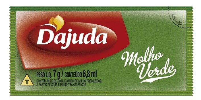 MOLHO VERDE DAJUDA SACHE 192X7G MOLHO VERDE DAJUDA SACHE 192X7G