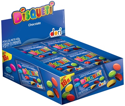 DISQUETI DORI CHOCOLATE 18G