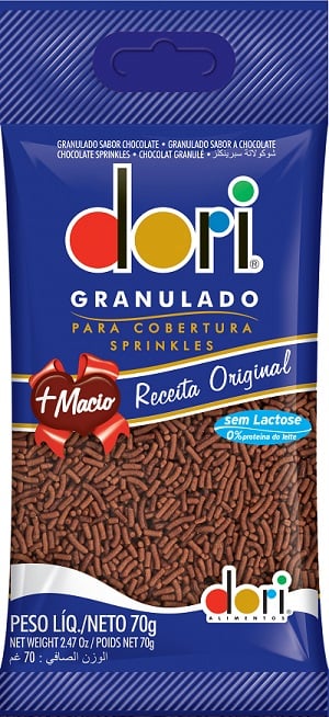 CHOCOLATE GRANULADO  70G DORI