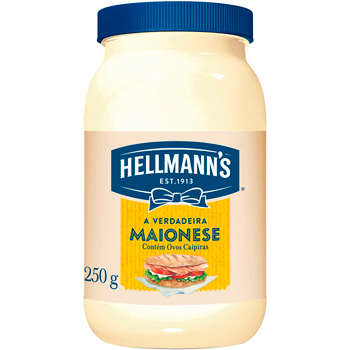 MAIONESE HELLMANNS PETY 250G MAIONESE HELLMANNS PETY 250G