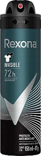 DESODORANTE AEROSOL REXONA 150ML MEN INVISIBILE 