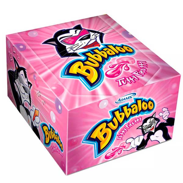 CHICLE BUBBALOO 60UN TUTTI-FRUTTI