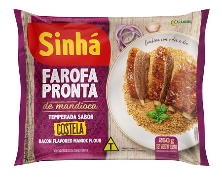 FAROFA PRONTA SINHA 250G COSTELA