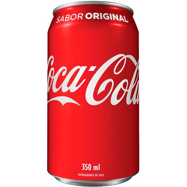 REFRIGERANTE LATA 350ML COCA COLA