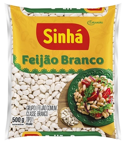 FEIJAO BRANCO SINHA 500G