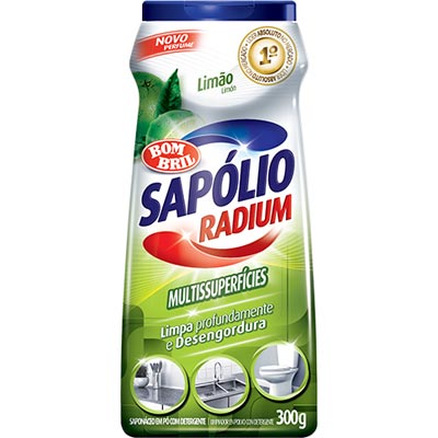 SAPOLIO RADIUM EM PÓ 300G LIMAO