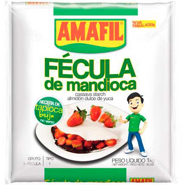 FÉCULA DE MANDIOCA 1KG AMAFIL 