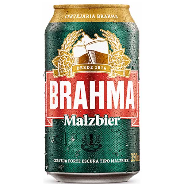 CERVEJA LATA 350ML ESCURA MALZEBIER 