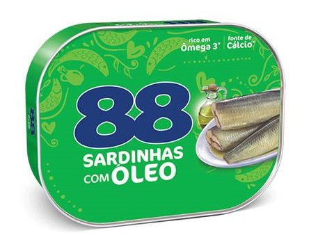 SARDINHA 88 250G OLEO