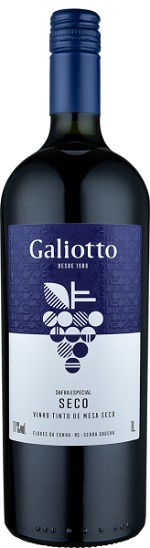 VINHO GALIOTTO 1L TINTO SECO