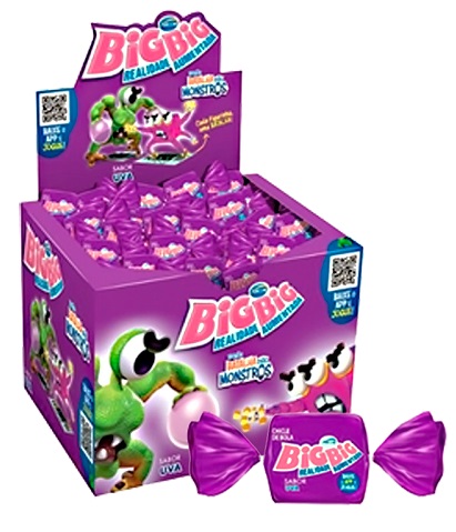 CHICLE BIG BIG UVA 315G C/100 CHICLE BIG BIG UVA 315G C/100