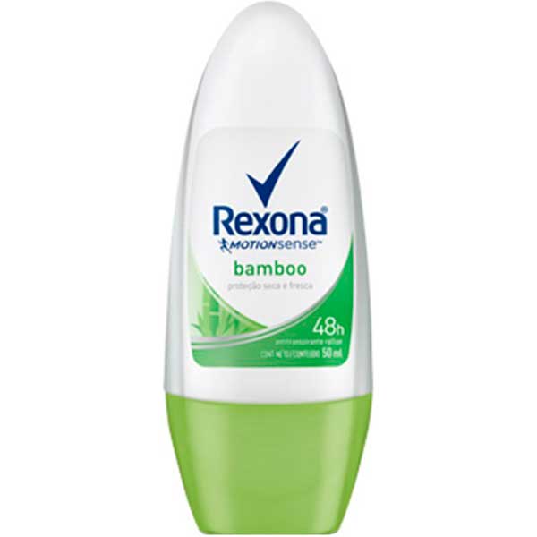 DESODORANTE ROLL-ON REXONA 50ML WOMAN BAMBOO