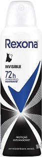 DESODORANTE AEROSOL REXONA 150ML WOMAN INVISIBILE