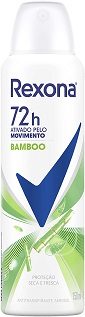 DESODORANTE AEROSOL REXONA 150ML WOMAN BAMBOO