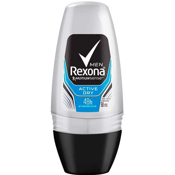 DESODORANTE ROLL-ON REXONA 50ML MEN ACTIVE