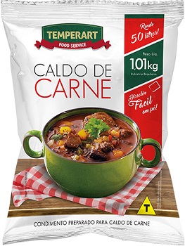 CALDO EM PÓ TEMPERART 1.01KG CARNE