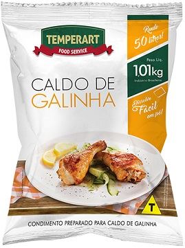 CALDO EM PÓ TEMPERART 1.01KG GALINHA