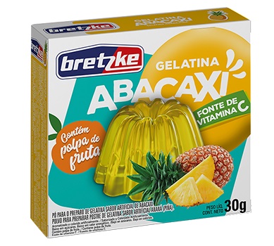 GELATINA BRETZKE  30G ABACAXI 