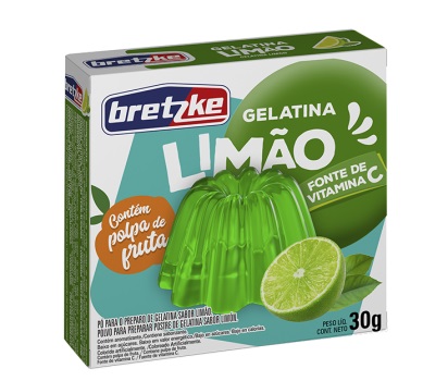 GELATINA BRETZKE  30G LIMAO 