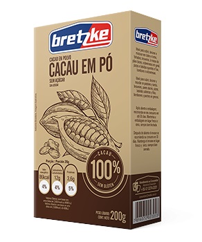 CACAU 100% PO BRETZKE 200G CAIXA