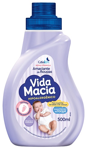 AMACIANTE VIDA MACIA  500ML GL & AMENDOA