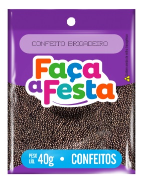 FAÇA A FESTA CONFEITO  40G BRIGADEIRO 