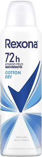 DESODORANTE AEROSOL REXONA 150ML WOMAN COTTON