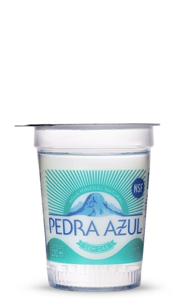 ÁGUA MINERAL PEDRA AZUL NATURAL   200ML COPO