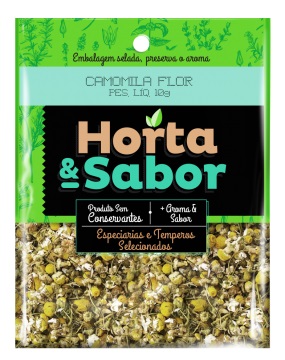 HORTA & SABOR SACHE CAMOMILA FLOR 10G